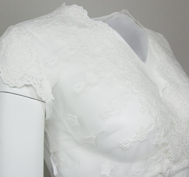 Pierre Marcel Spitzen Dirndlbluse Hjördis - Ecru