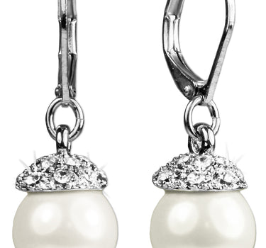 LUISIA Perlen Ohrringe | Ohrhänger mit Swarovski Elements