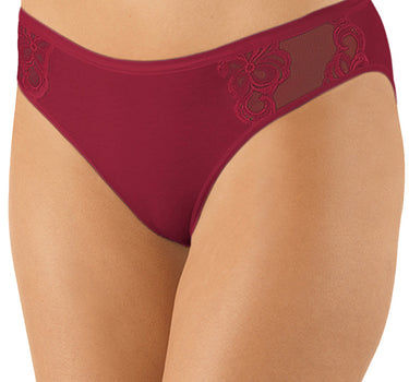 Nina von C. Minislip mit Spitze 4050880 | Burgund