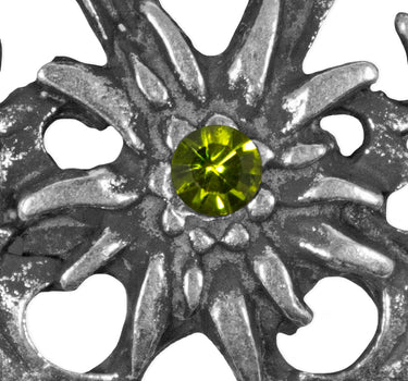 Charivari Kette mit Herz - Olivgrün