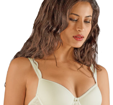 Nina von C. Spacer Bügel BH mit Spitze 48517971 | Champagner