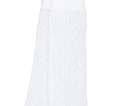 Isar-Trachten Ajour Kinder Kniestrümpfe 11040 | Weiß