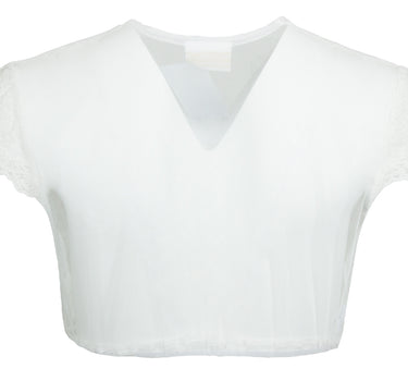 Pierre Marcel Spitzen Dirndlbluse Hjördis - Ecru