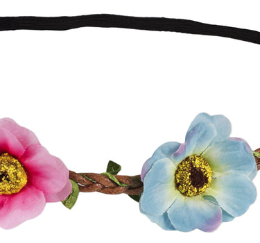 Blumen Haarband mit Anemonen - Mehrfarbig