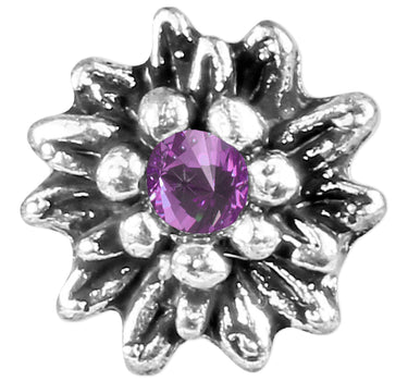 LUISIA® Edelweiß Ohrringe Marla mit Kristallen von Swarovski® - Lila