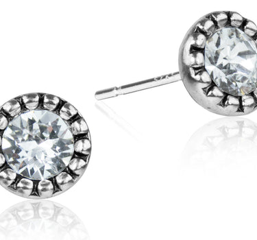 LUISIA Ohrstecker Judika mit Kristall von Swarovski - Silber