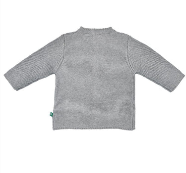 BONDI Baby Kinder Strickjacke 93652 - Hellgrau | Kinderjacke