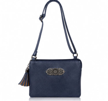 Trachten Handtasche "Sofia" - Dirndl Umhängetasche | Dunkelblau