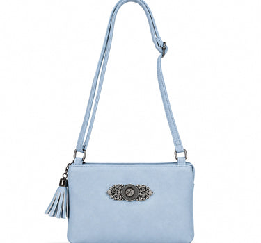 Trachten Handtasche "Sofia" - Dirndl Umhängetasche | Hellblau