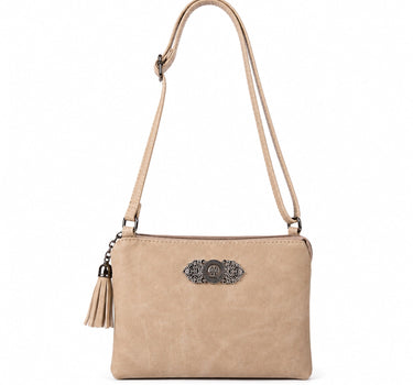 Trachten Handtasche "Sofia" - Dirndl Umhängetasche | Taupe